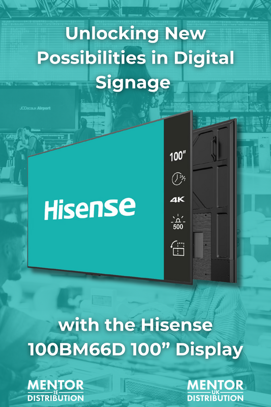 Unlocking BIG New Possibilities in Digital Signage with the Hisense 100BM66D 100” Display