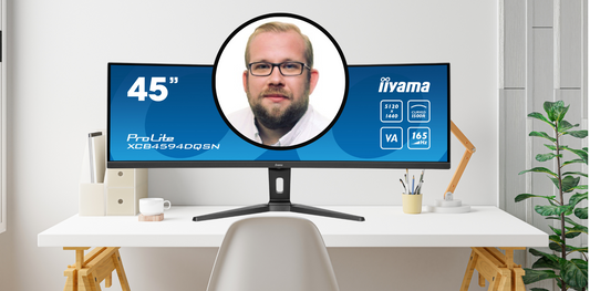 A View from Mentor - From Dual Screens to a Single Massive Monitor: Exploring iiyama's new 45" Curved Display with Richard Hill
