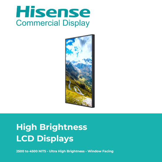 Hisense High Brightness Displays