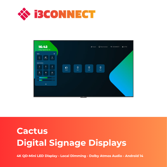 i3CONNECT Cactus Digital Signage Displays