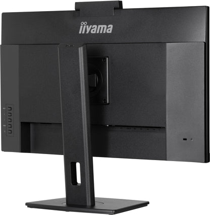 iiyama ProLite 27’’ IPS QHD monitor with a built-in Windows Hello camera and microphone, USB-C, KVM-Switch and height adjustable stand