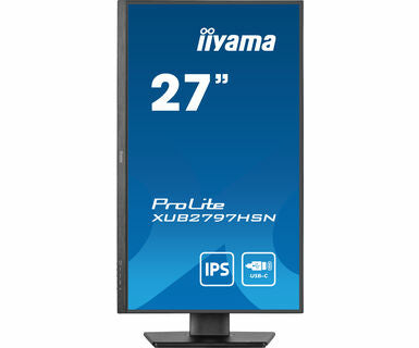 iiyama ProLite XUB2797QSU-B1 computer monitor 61 cm (24") 2560 x 1440 pixels Wide Quad HD LED Black