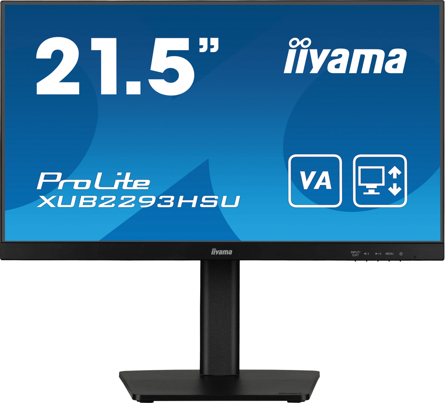 iiyama ProLite XUB2293HSU-B7 21.5" IPS Full HD LED Desktop Monitor