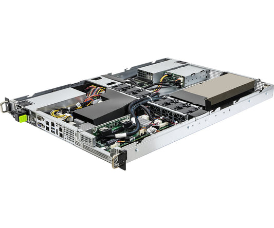 Asrock Rack 1U1G-X570/2L2T 1U Rackmount with 1+1 Redundant 800W CRPS for AMD Ryzen 5000 Series