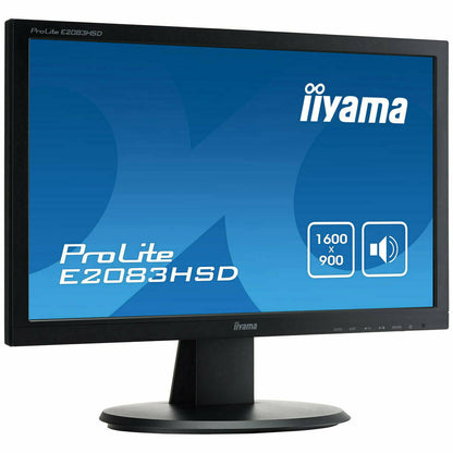 iiyama ProLite E2083HSD-B1 20" LED-backlit Monitor