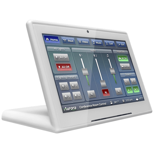 Aurora RXT-8D-W 8-desktop ReAX touch panel control system (White)