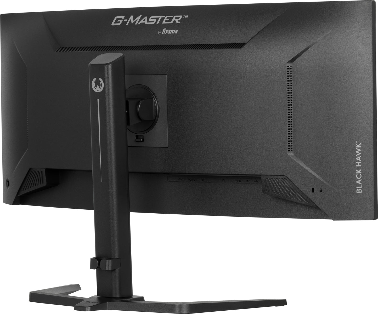 iiyama GCB3482WQSU-B1 computer monitor 86.4 cm (34") 1440 x 3440 pixels UltraWide Quad HD LED Black