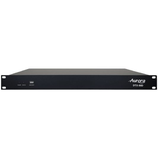 Aurora DTX-88D 8x8 Dante DSP with 8x8 analog in and out