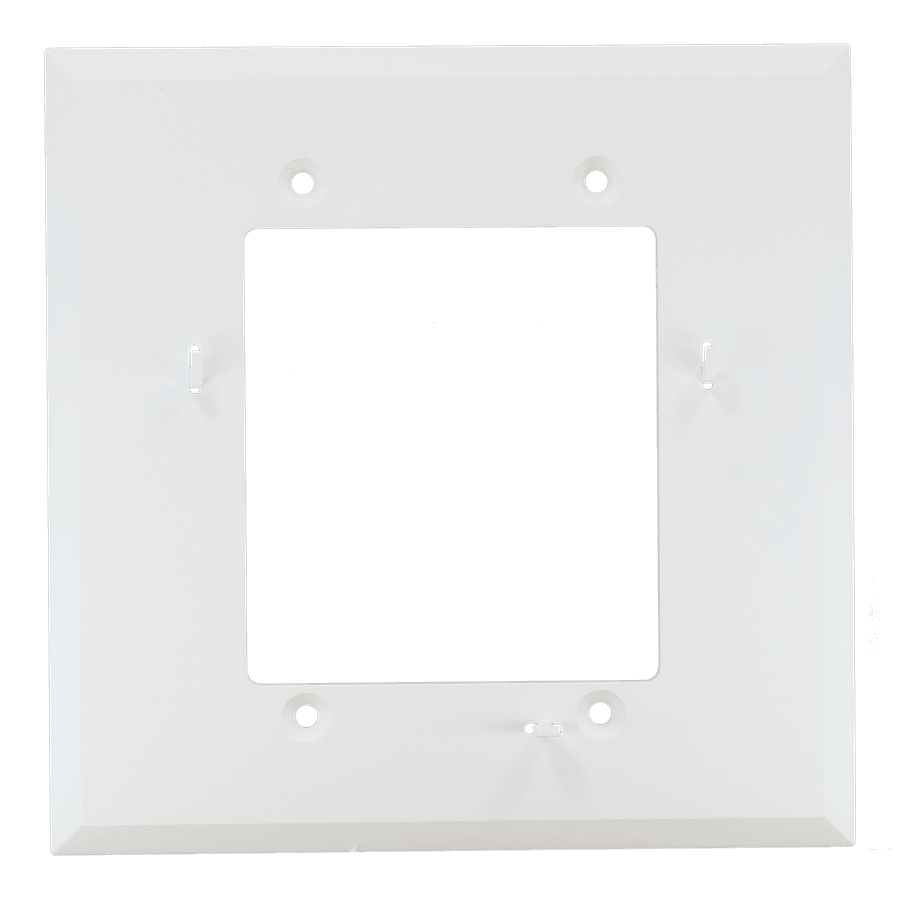 Aurora RXA-4-2G-W RXT-4WM 2 Gang Wall Adaptor Plate