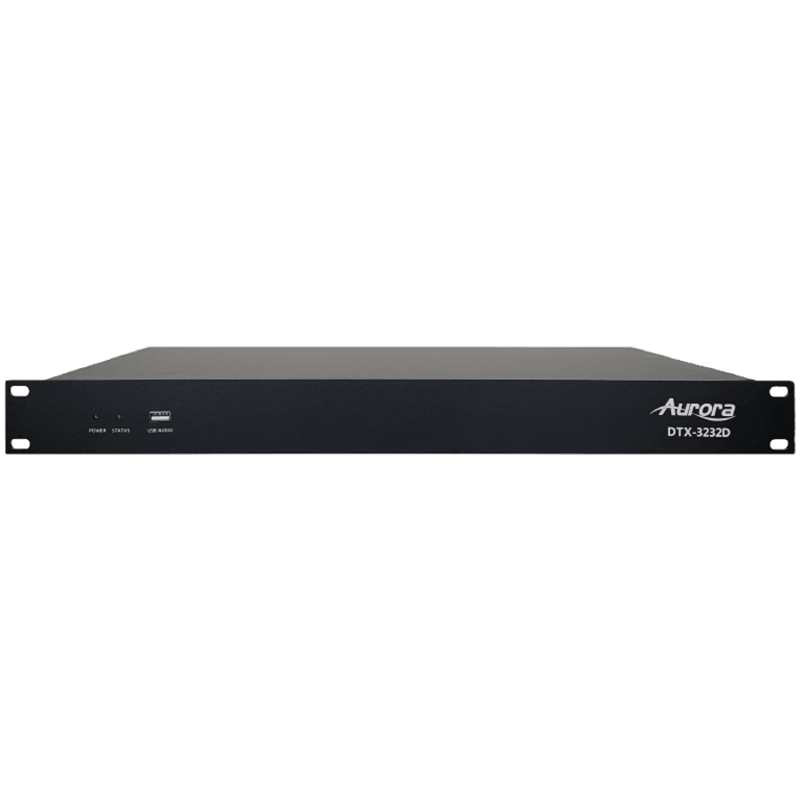 Aurora DTX-3232D 32x32 all-digital Dante DSP