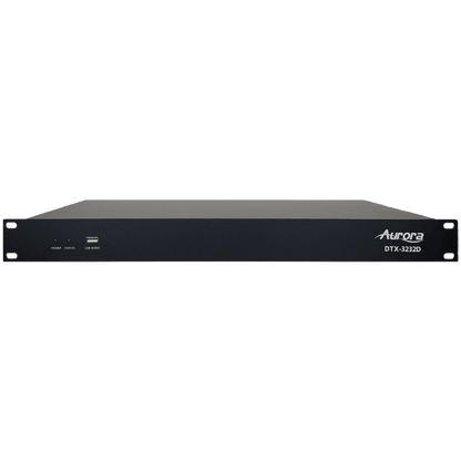 Aurora DTX-3232D 32x32 all-digital Dante DSP