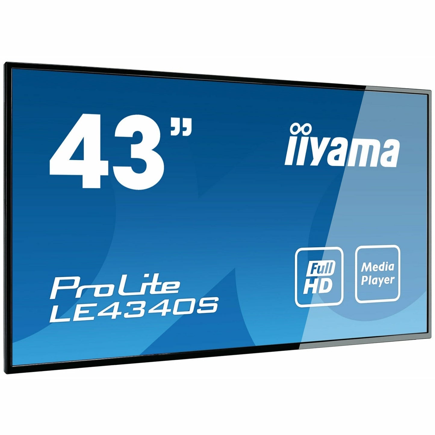 iiyama ProLite LE4340S-B3 43” Full HD Professional Large Format Display with USB Media Playback