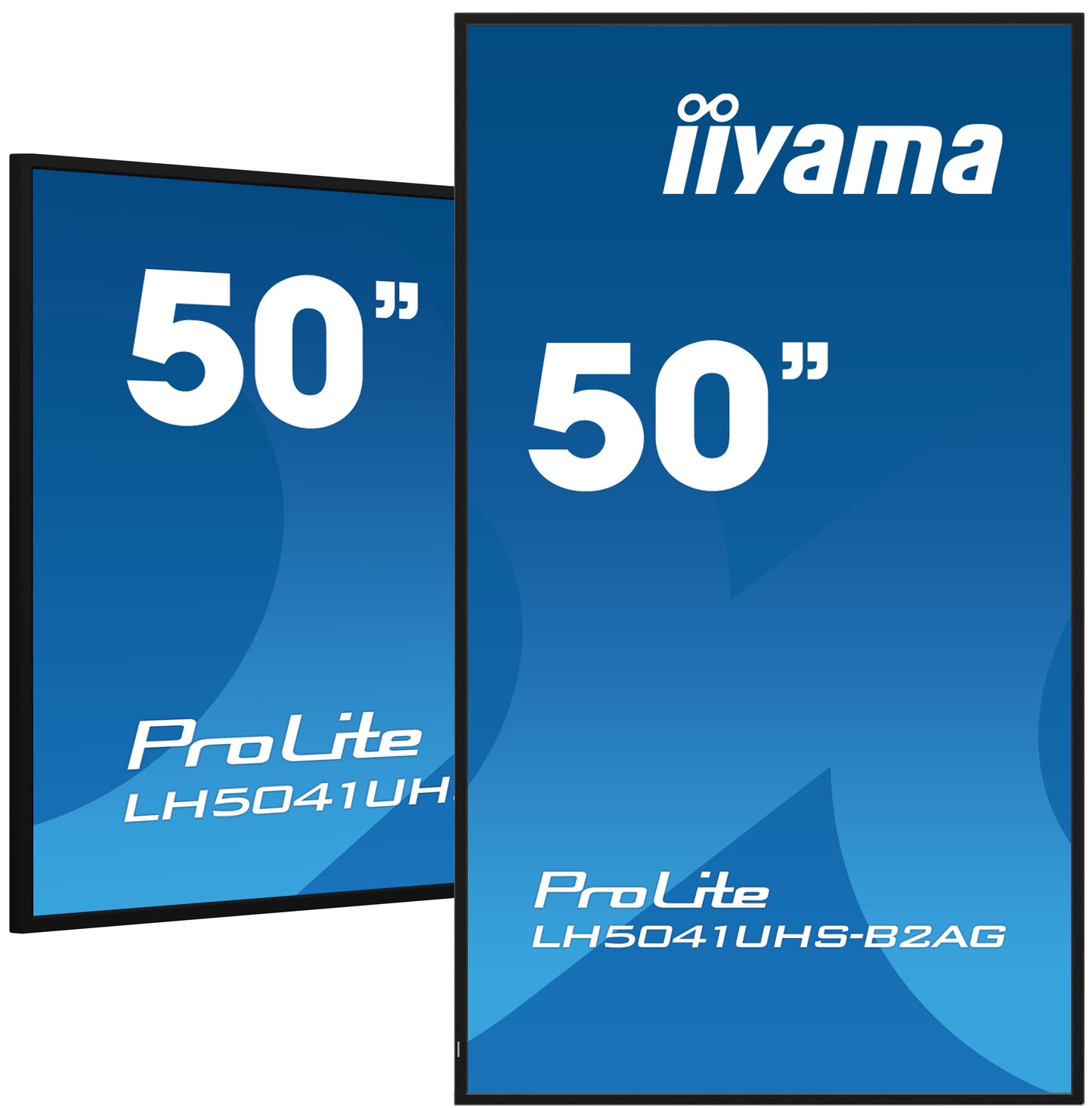 iiyama LH5041UHS-B2AG Signage Display Digital signage flat panel 127 cm (50") LCD 500 cd/m² 4K Ultra HD Black 24/7