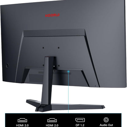 Koorui 27E6CA 27" Curved VA 165Hz 1ms FHD 1500R Gaming Monitor