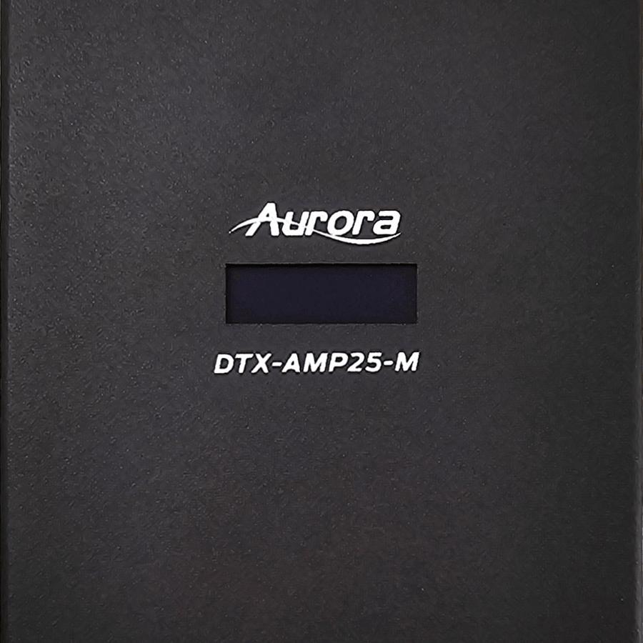 Aurora Multimedia DTX-AMP25-M Dante 25 Watt PoE+ Amplifier