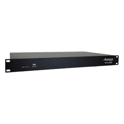 Aurora DTX-1616D 16x16 Dante DSP with 16x16 analog in and out