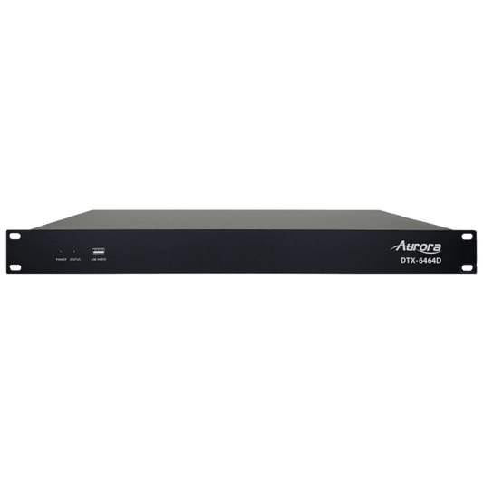 Aurora DTX-6464D 64x64 Dante DSP Aggregator