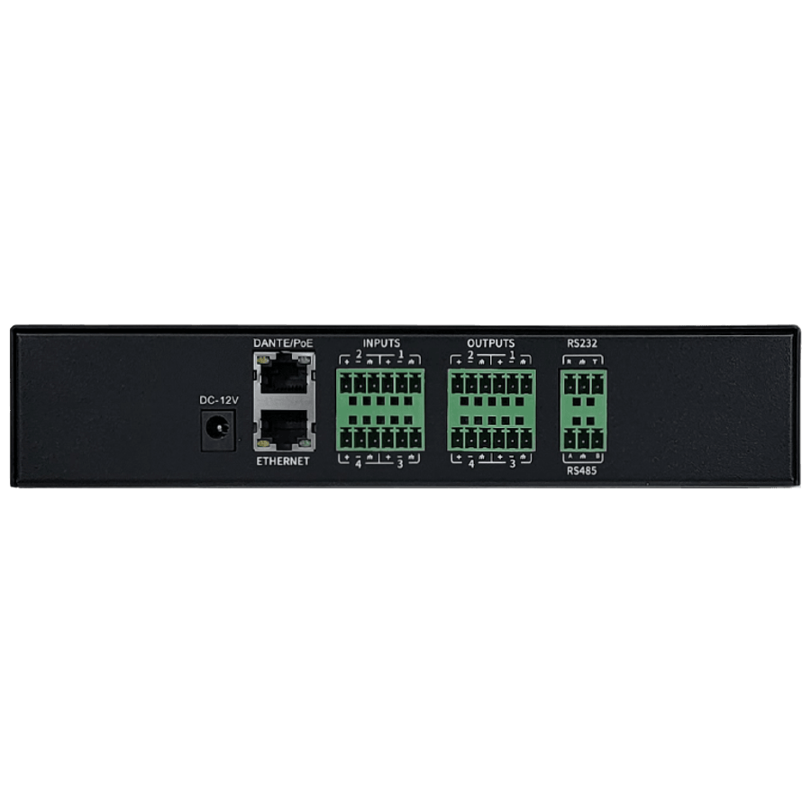 Aurora DTX-44D 4x4 Dante DSP with 4x4 analog in and out