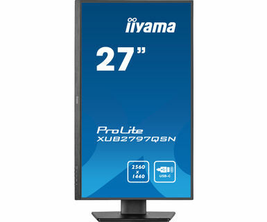 iiyama ProLite XUB2797QSN-B1 computer monitor 68.6 cm (27") 2560 x 1440 pixels Wide Quad HD LED Black