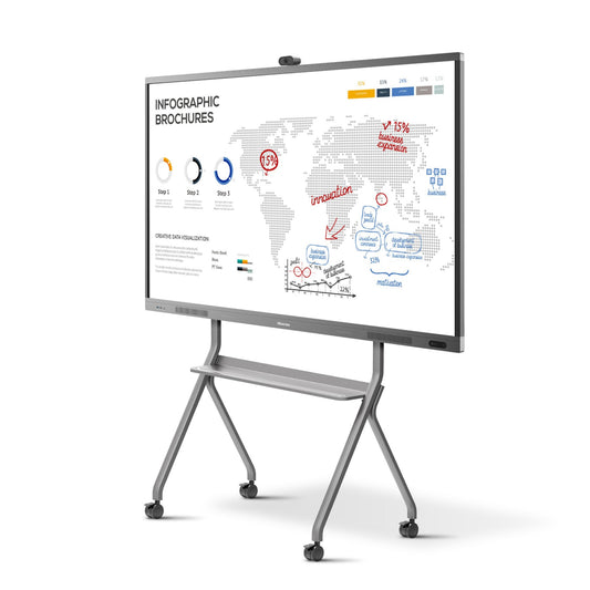 Hisense 65WR6BE 65” Advanced 4K Interactive Touchscreen Display (with optional plug-in camera)