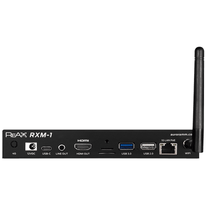 Aurora Multimedia RXM-1 Reax Control Processor Digital Signage & Media Playback