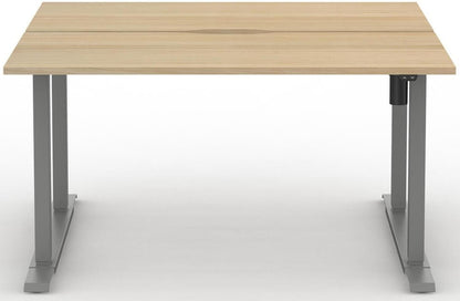 Formetiq B/H1B28S Alto 1 Back-To-Back Height Adjustable Desk with Scoop - (w) 1200 x (d) 800mm