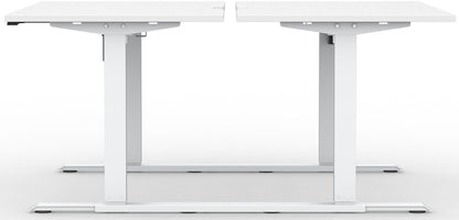 Formetiq B/H1B48S Alto 1 Back-To-Back Height Adjustable Desk with Scoop - (w) 1400 x (d) 800mm