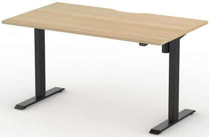 Formetiq B/H1S47S Alto 1 Height Adjustable Desk with Scoop - (w) 1400 x (d) 700mm