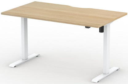 Formetiq B/H1S47S Alto 1 Height Adjustable Desk with Scoop - (w) 1400 x (d) 700mm