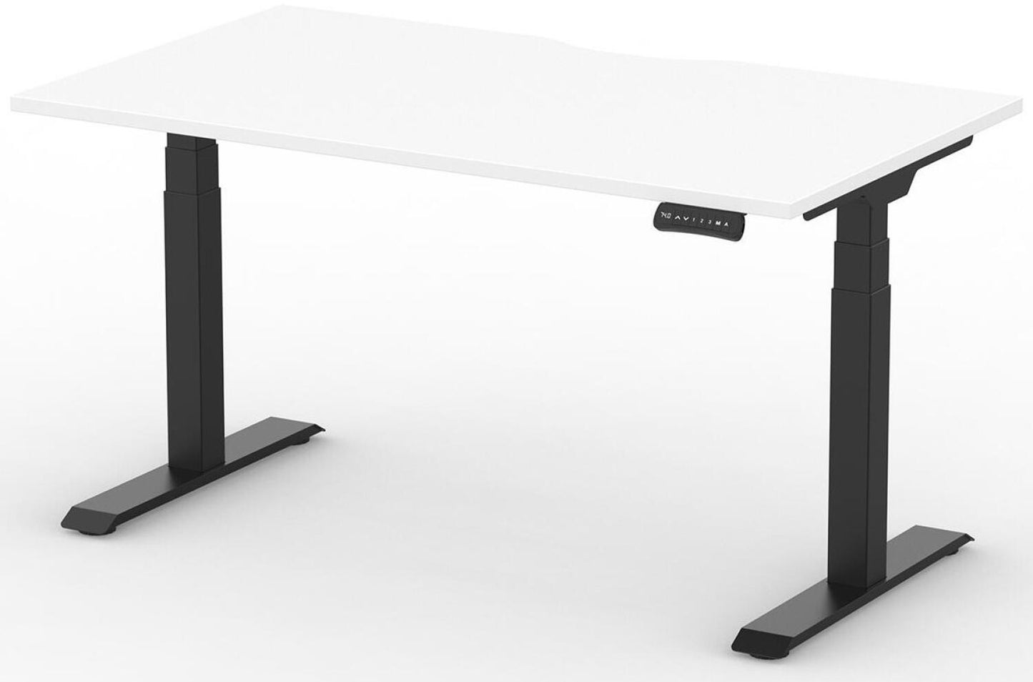 Formetiq B/H2S47S Alto 2 Single Height Adjustable Desk with Scoop - (w) 1400 x (d) 700mm