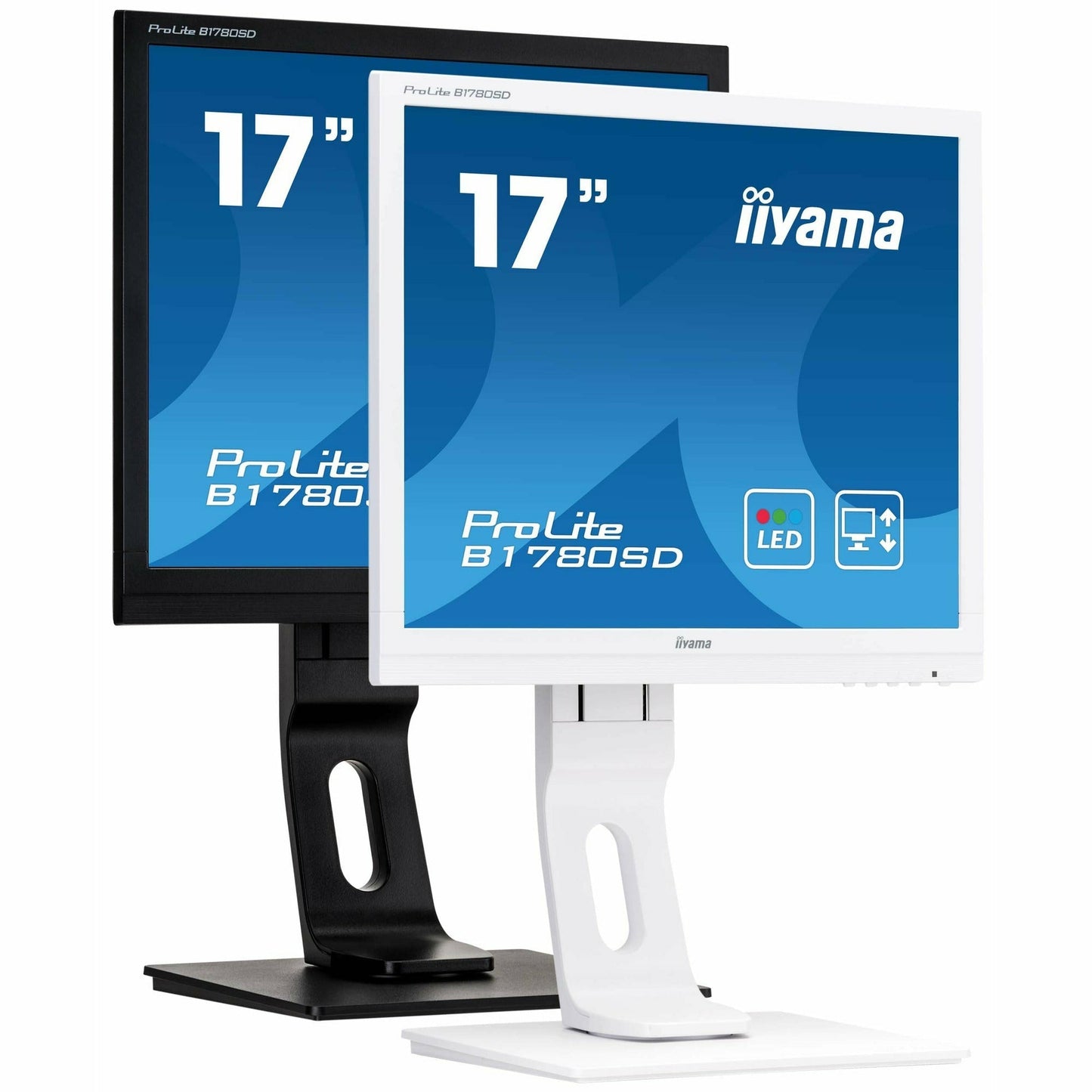 iiyama ProLite B1780SD-W1 17" TN LCD-backlit Monitor White