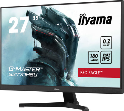 iiyama G-Master G2770HSU-B6 27" Red Eagle Fast IPS 0.2ms Gaming Monitor