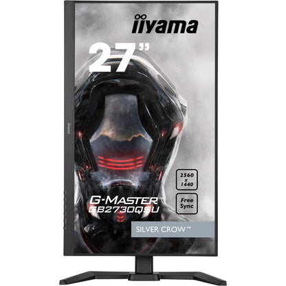 iiyama G-Master GB2730QSU-B5 Silver Crow 27" 2560x1440 1ms Gaming Monitor with Height Adjust Stand