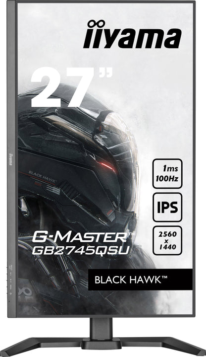 iiyama G-Master GB2745QSU-B1 Black Hawk 27" IPS 1ms Gaming Monitor