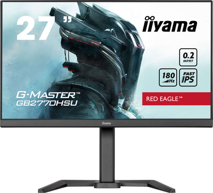 iiyama G-Master GB2770HSU-B6 Red Eagle 27" Fast IPS 0.2ms 180Hz Gaming Monitor