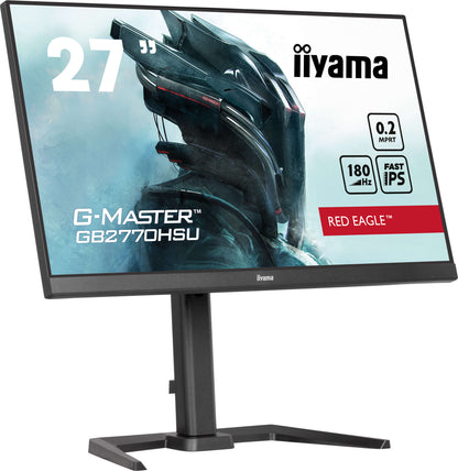 iiyama G-Master GB2770HSU-B6 Red Eagle 27" Fast IPS 0.2ms 180Hz Gaming Monitor