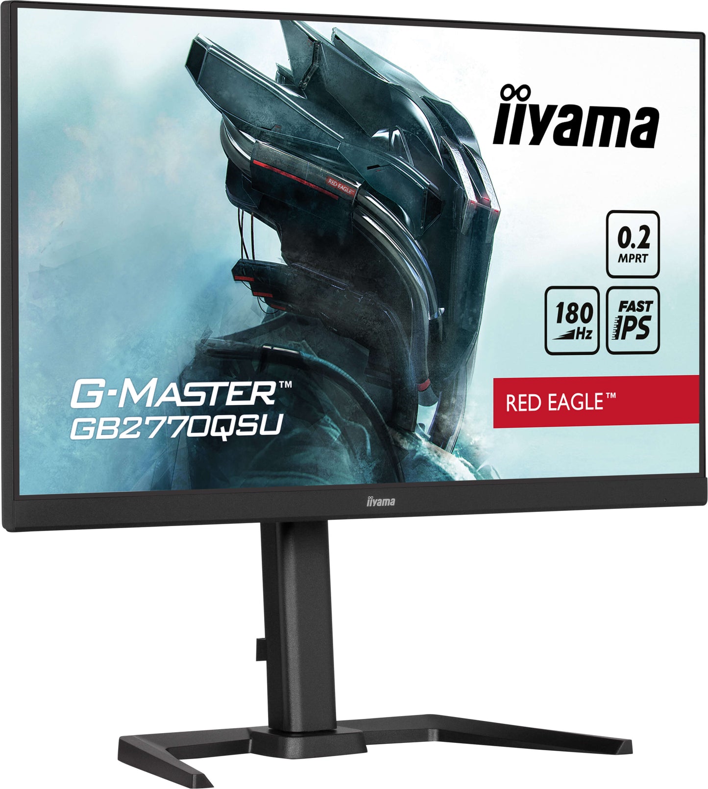 iiyama G-Master GB2770QSU-B6 27" Red Eagle Fast-IPS 0.2ms Gaming Monitor