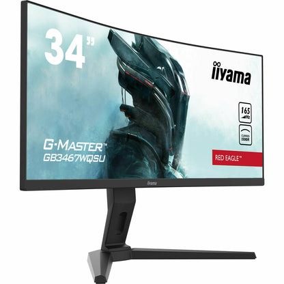 iiyama G-Master GB3467WQSU-B1 Red Eagle 34" Curved 1500R Gaming Monitor