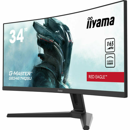 iiyama G-Master GB3467WQSU-B1 Red Eagle 34" Curved 1500R Gaming Monitor