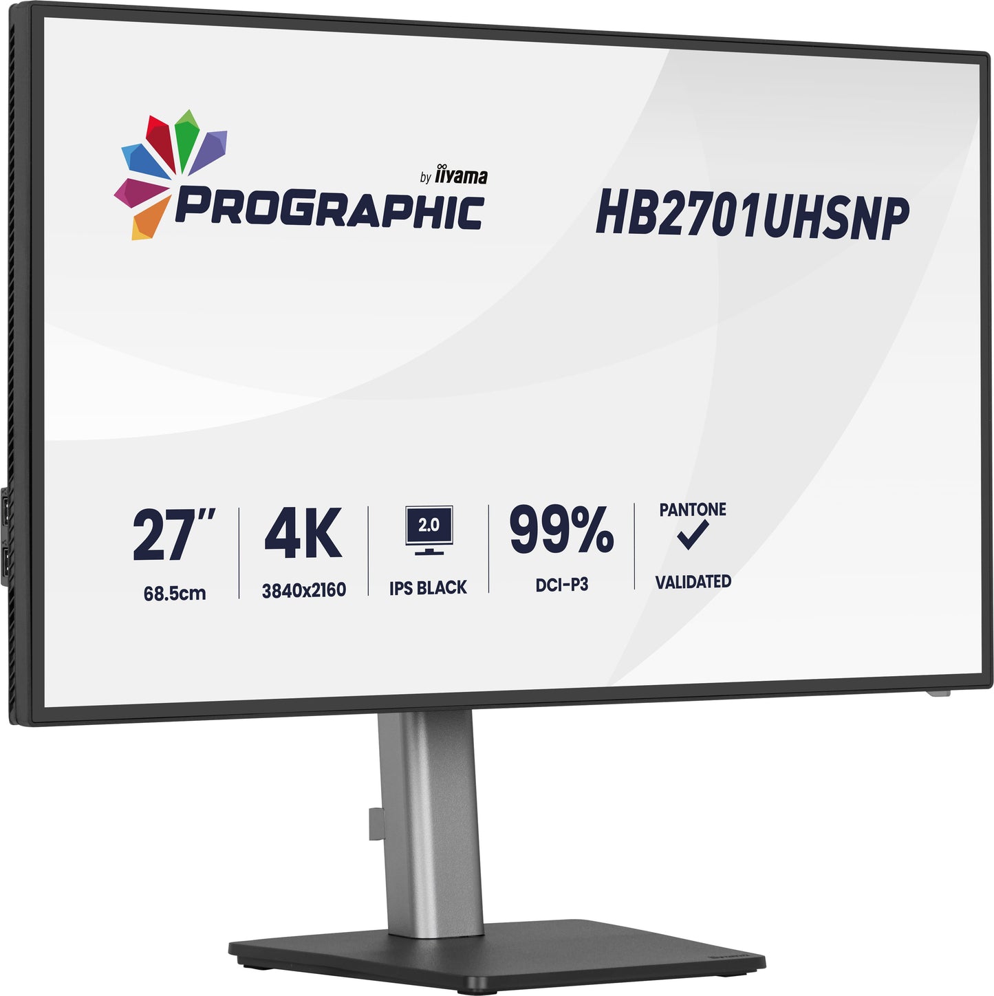 iiyama ProGraphics HB2701UHSNP-B1 27" 4K Pantone Validated Colour Display