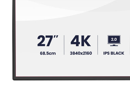iiyama ProGraphics HB2701UHSNP-B1 27" 4K Pantone Validated Colour Display