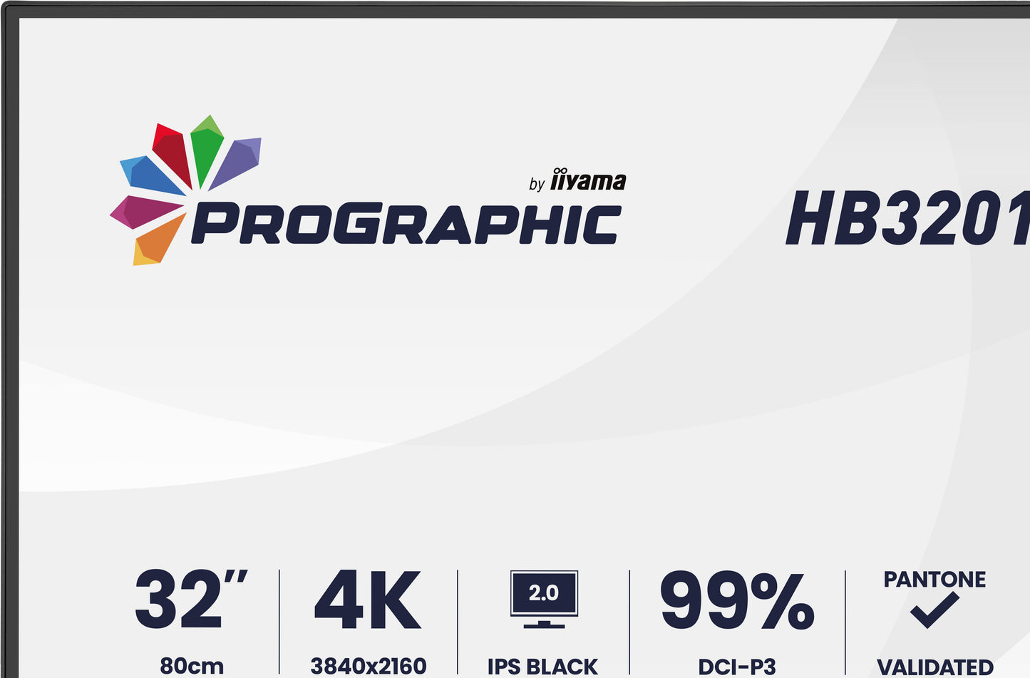 iiyama ProGraphic HB3201UHSNP-B1 32" 4K Pantone Validated Colour Display
