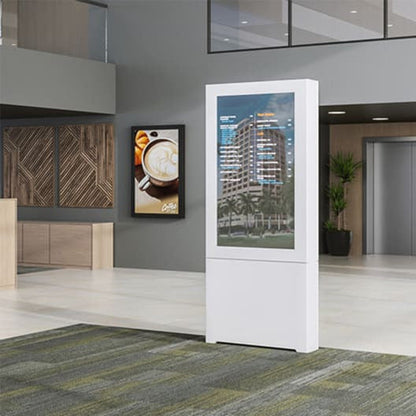 Chief LF40UBP Impact™ Floor Standing Kiosk – Portrait 40” Black