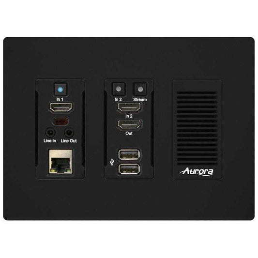 Aurora IPX-TC3A-WP3-F-Pro-B 3rd Gen 4K 10Gbps Transceiver Wall Plate