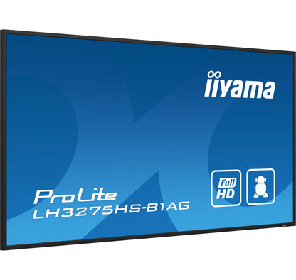 iiyama ProLite LH3275UHS-B1AG 32" 4K UHD 24/7 Display with Android OS, FailOver and Intel SDM slot