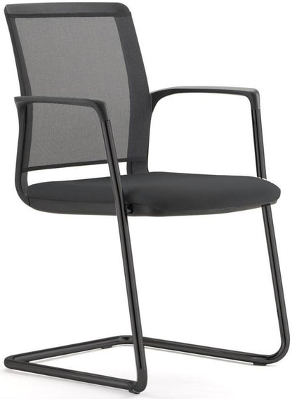 Formetiq B/MCMMC/BB-8033 Madrid Cantilever Mesh Chair With Integral Arms