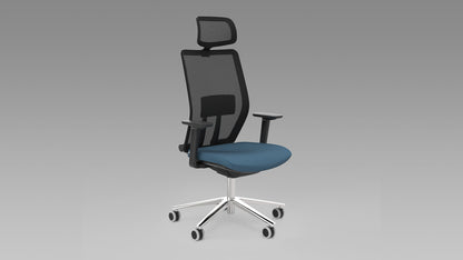 Formetiq B/ZMCN-3S-PUK09 Monza Mesh Task Chair