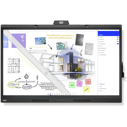 NEC MultiSync® WD551 LCD 55" Windows Collaboration Display