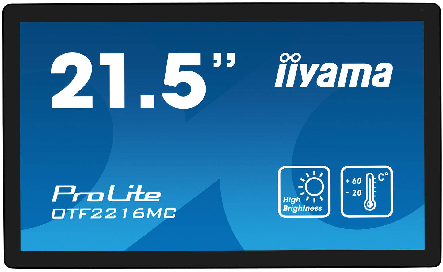 iiyama ProLite OTF2216MC-B1 22" PCAP Edge-to-Edge Open Frame Touch Screen