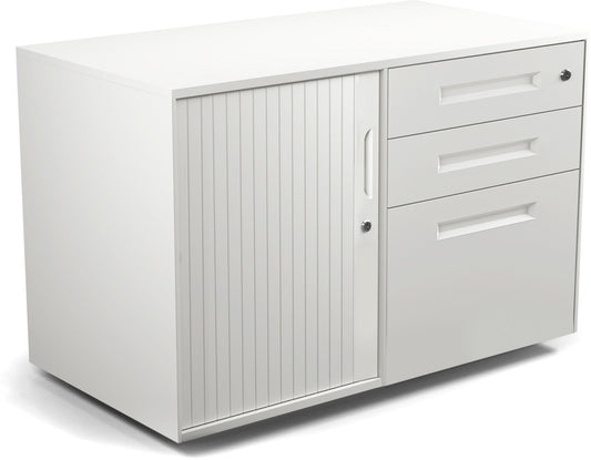 Formetiq SMC9521 Formetiq Spectrum Caddy Unit 2 Personal Drawers 1 File Drawer Shelf Tambour Cupboard